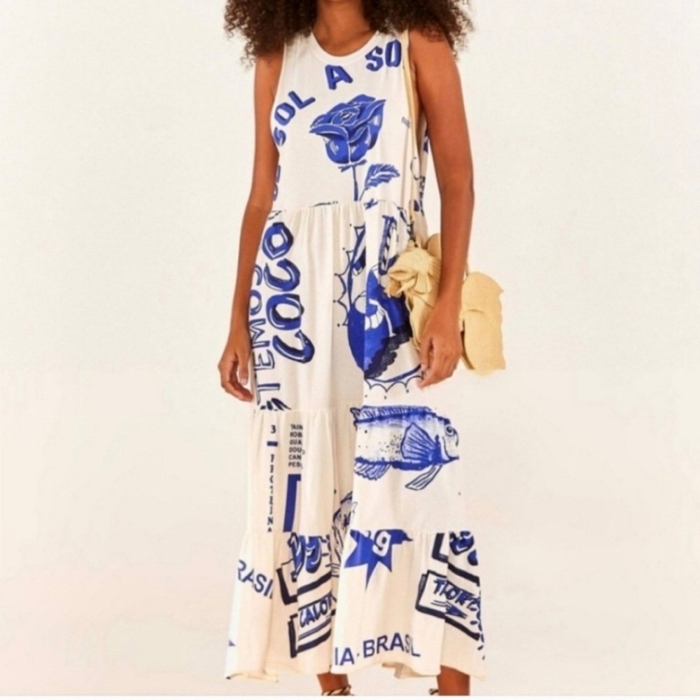 Farm Rio aquas dress